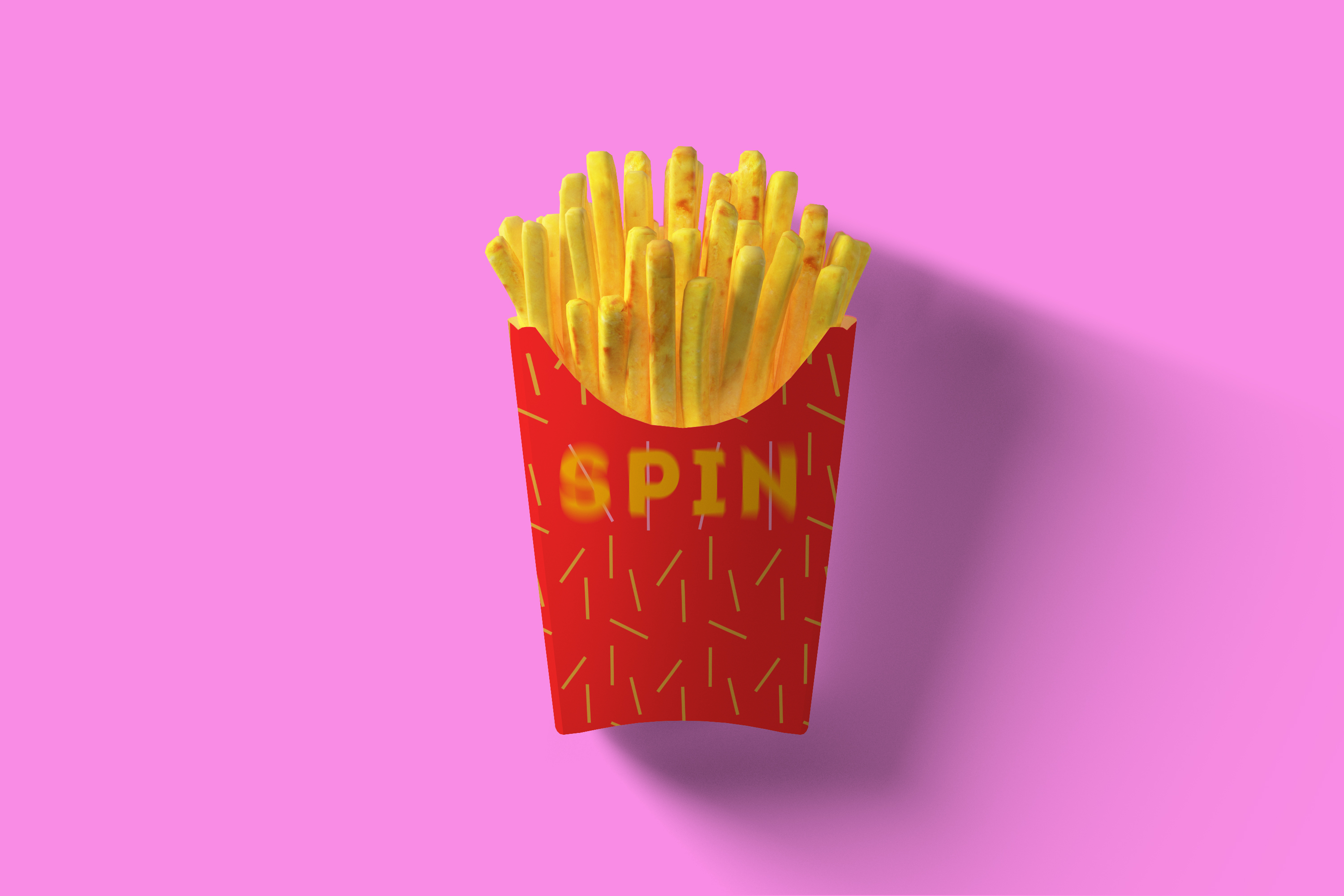 SPIN Fries Box